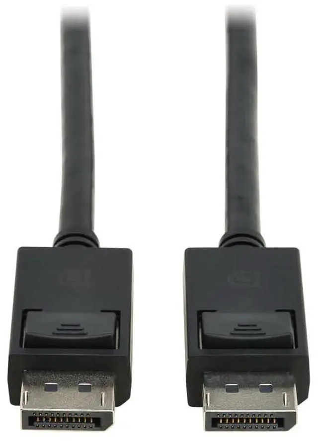 Alt view image 2 of 6 - Eaton Tripp Lite P580-006-8K6-2 DisplayPort 2.1 Cable 6 ft, 8K 60Hz, 40Gbps, HDR, HBR3, MST, HDCP 2.2, Gold-Plated Latching DP to DP M/M Cloud Care Pre-Configured Bundle Eligible (50 Pack)