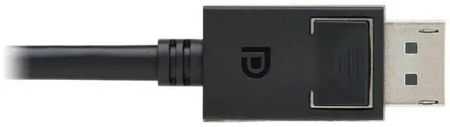Alt view image 4 of 6 - Eaton Tripp Lite P580-006-8K6-2 DisplayPort 2.1 Cable 6 ft, 8K 60Hz, 40Gbps, HDR, HBR3, MST, HDCP 2.2, Gold-Plated Latching DP to DP M/M Cloud Care Pre-Configured Bundle Eligible (50 Pack)