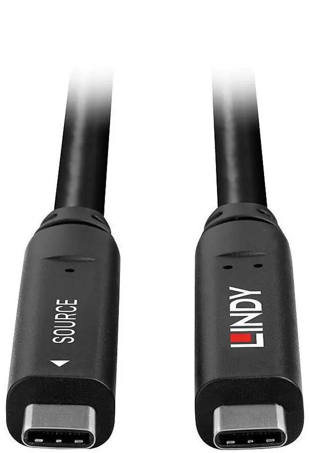 Alt view image 4 of 4 - Lindy 15m USB 3.2 Gen 2 & DP 1.4 Type C Hybrid Cable, W128919698 (Type C Hybrid Cable)