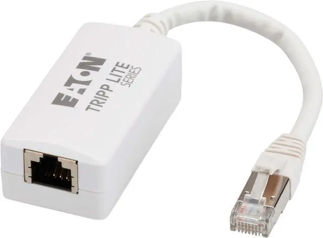 Main image of Eaton Tripp Lite Series Medical-Grade Ethernet Isolator 10 Gbps, IEC 60601-1 2MOPP Compliant for Patient Care Vicinity, Galvanic Isolation, Female-to-Male, Cat6 RJ45, Plug-and-Play (N234-MI-06N-BX)