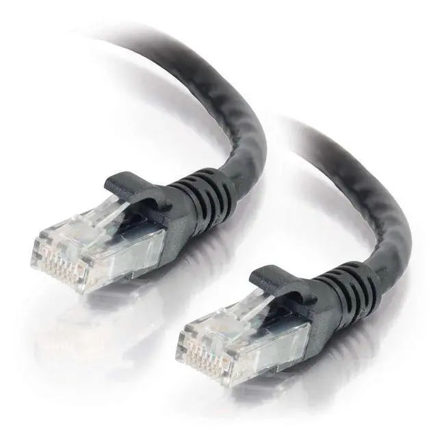 Alt view image 3 of 3 - C2G 10300 Cat6 Cable - Snagless Unshielded Ethernet Network Patch Cable, TAA Compliant, Black (100 Feet, 30.48 Meters) - TAA Compliant