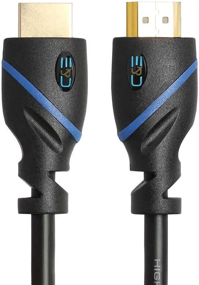 Alt view image 7 of 7 - 50ft (15M) High Speed HDMI Cable Male to Male with Ethernet Black (50 Feet/15 Meters) Supports 4K 30Hz, 3D, 1080p and Audio Return