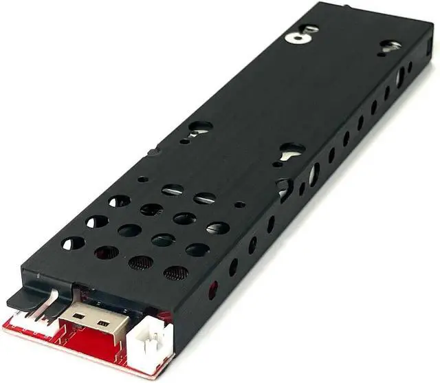Alt view image 3 of 7 - Micro SATA Cables Super Slim PCIe Slot M2 NVMe Gen 4 Compact SlimSAS IO Adapter: High-Speed Performance and Efficient Storage Solutions