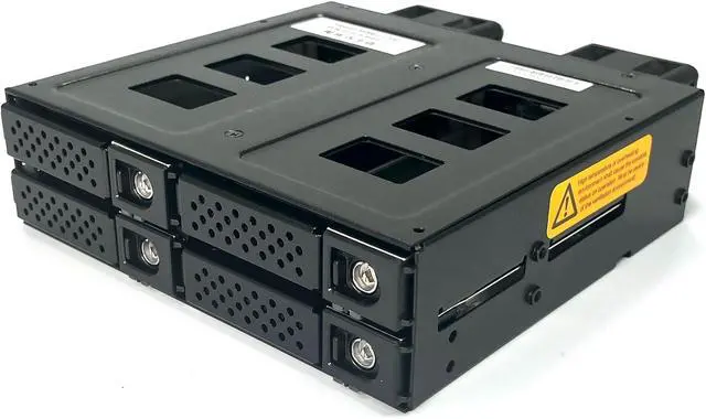 Alt view image 2 of 6 - Micro SATA Cables Upgrade Your Storage: 5.25 Bay x 4 NVMe U.2 M2 SSD Carrier OCulink IO - Effortlessly Expand with 4 NVMe SSDs