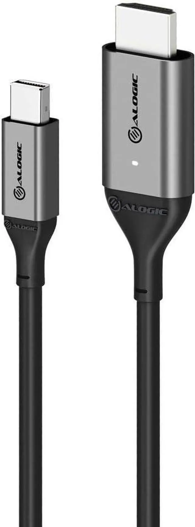 Main image of ALOGIC Ultra Mini DisplayPort 1.4 to HDMI 2.0 Active Cable, Supports 4K@60Hz, 18Gbps Bandwidth, Mini DisplayPort Male to HDMI Male Cable