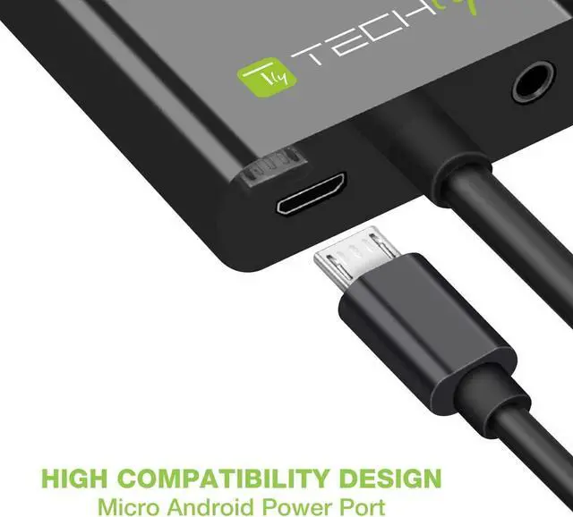 Alt view image 7 of 7 - HDMI to VGA Adapter Cable w/Audio