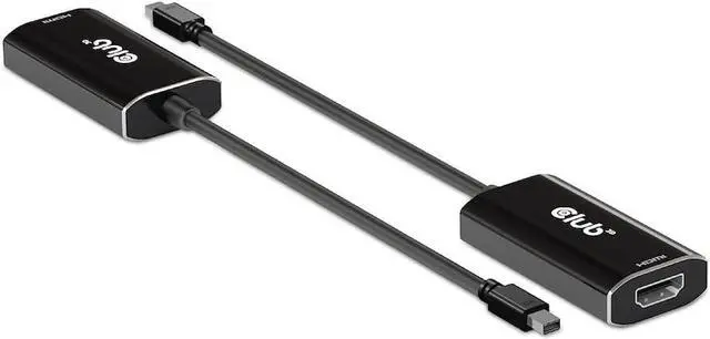 Alt view image 4 of 7 - Club 3D Mini-DisplayPort1.4 to HDMI 4K120Hz with DSC1.2 Active Adapter M/B