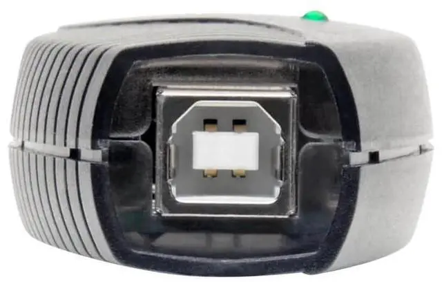 Alt view image 3 of 5 - Tripp Lite Keyspan USA-19HS-C USB-C to RS-232 DB9 Serial Adapter, 230 Kbps High-Speed, 3 ft Detachable Cable, Windows & macOS, TAA Compliant, Cloud Care Pre-Configured Bundle Eligible (1 Pack)