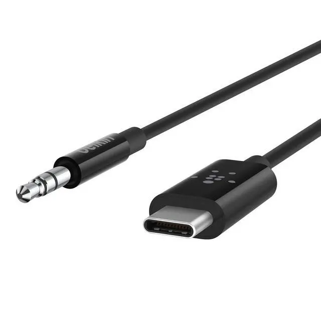 Alt view image 2 of 7 - Belkin Mini-phone/USB Audio Cable