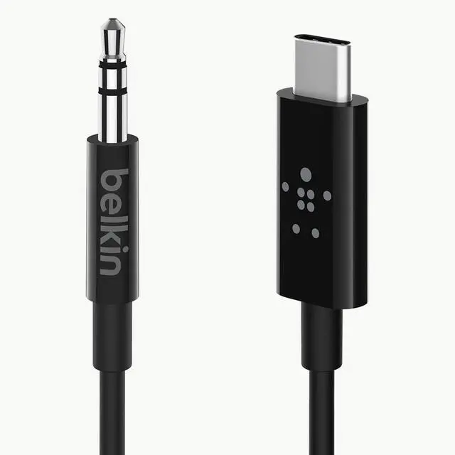 Alt view image 6 of 7 - Belkin Mini-phone/USB Audio Cable