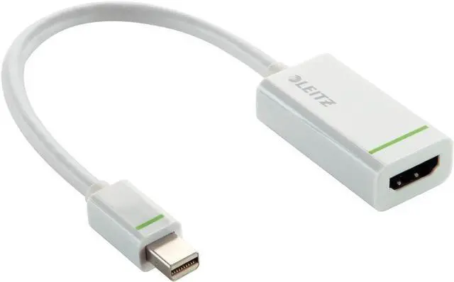 Main image of Leitz Mini Display Port to HDMI Adapter, 15 cm, Complete Range 63100001 - White