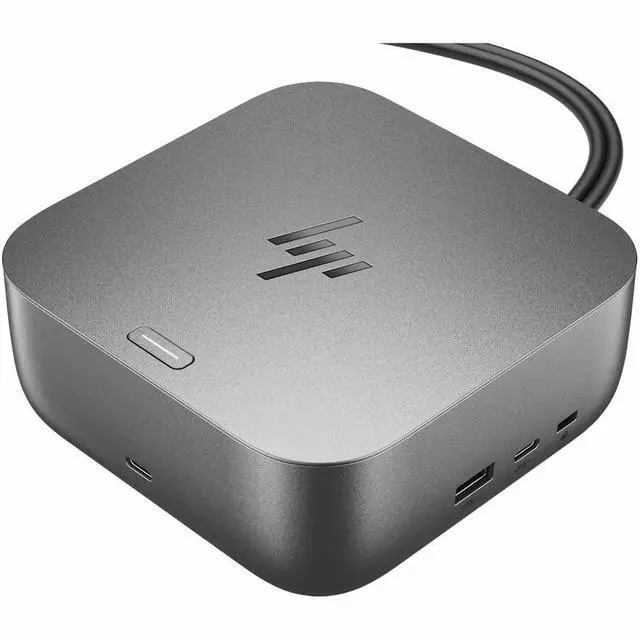 Alt view image 4 of 7 - HP Thunderbolt 4 Ultra 280W G6 Dock - for Notebook, Desktop PC - Charging Capability - 330 W - Thunderbolt 4-4 Displays Supported - 8 x USB Ports - 5 x USB Type-A Ports - Type-A - 5 -C - -C - 1 RJ-4