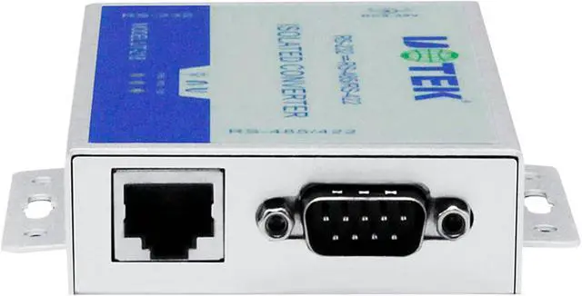 Alt view image 3 of 5 - RS232 to RS485 RS422 Converter RS-232 RS-485 RS-422 Adapter with Power Adapter Wall Mounted (UT-218 (with Power Adapter & Optical Isolation))