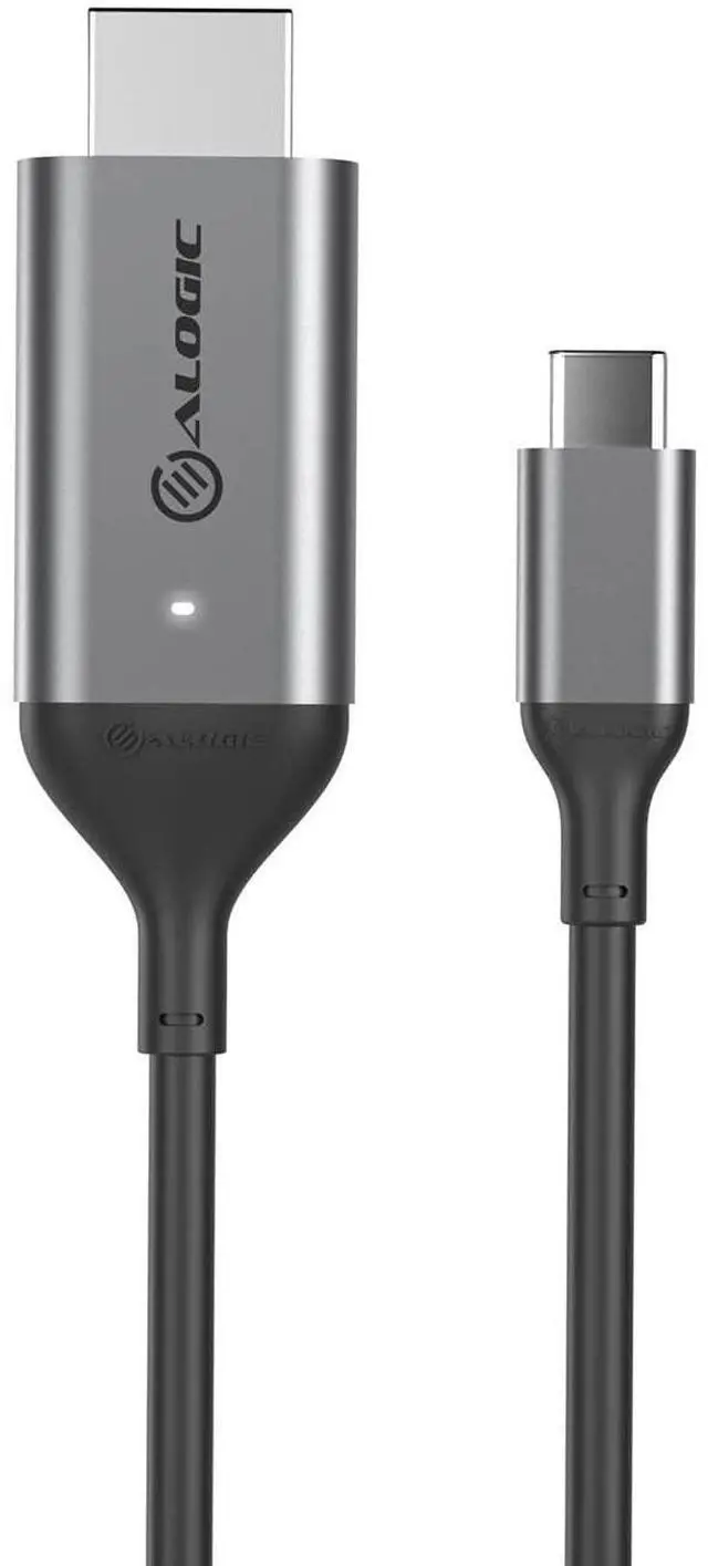 Main image of ALOGIC USB-C to HDMI Cable, 6 ft, Supports 4K@60Hz, USB Type-C to HDMI Cable, Thunderbolt 3 Compatible, for MacBook, iPad Pro, Surface, XPS & USB-C Devices