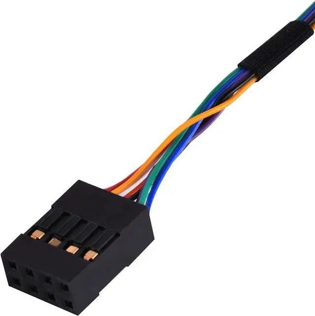 Alt view image 5 of 7 - SilverStone Technology CPS05 SFF-8643 to SATA7-Pin with Sideband Mini SAS HD Cable, SST-CPS05