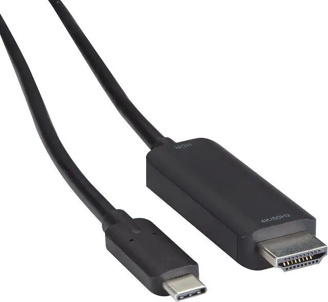 Alt view image 2 of 3 - Black Box USB-C to HDMI Active Adapter Cable, 4K60, HDR, 3ft