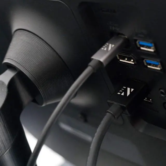 Alt view image 6 of 7 - 8K Ultra High-Speed HDMI 2.1 Cable 2M (6.6 ft), Type-A Secure Locking Connector, 48Gbps, 8K 60Hz, 4K 120Hz, eARC, HDR10, HDCP 2.3, Ethernet, 10-Bit Color, 3D Video Support