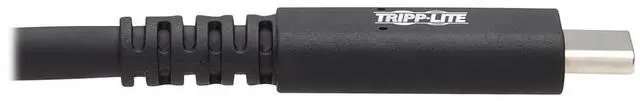 Alt view image 4 of 7 - TRIPP LITE USB4 Cable USB-C, 31 inch / 0.8 Meter, 40Gbps, 8K 60Hz Display, 100W PD Charging, Backwards Compatible USB Type C M/M Black (U520-31N)