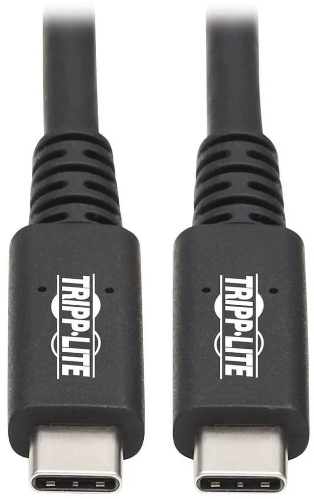 Alt view image 5 of 7 - TRIPP LITE USB4 Cable USB-C, 31 inch / 0.8 Meter, 40Gbps, 8K 60Hz Display, 100W PD Charging, Backwards Compatible USB Type C M/M Black (U520-31N)