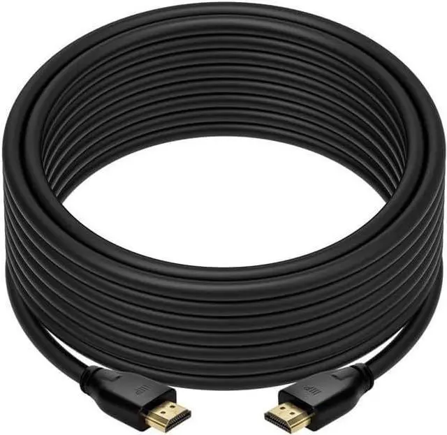 Alt view image 2 of 6 - Monoprice 8K Certified Ultra High Speed HDMI Cable - 8K60Hz 4K120Hz 48Gbps HDR VRR CL3 Rated 25ft Black