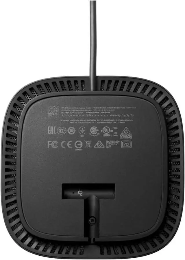 Alt view image 6 of 6 - HP Docking Station for Laptop Dual Monitor and Charging Bundle - HP USB-C G5 Essential Dock 72C71AA#ABA with 120W Adapter, HDMI, DisplayPort, USB-C Cables & Microfiber Cleaning Cloth