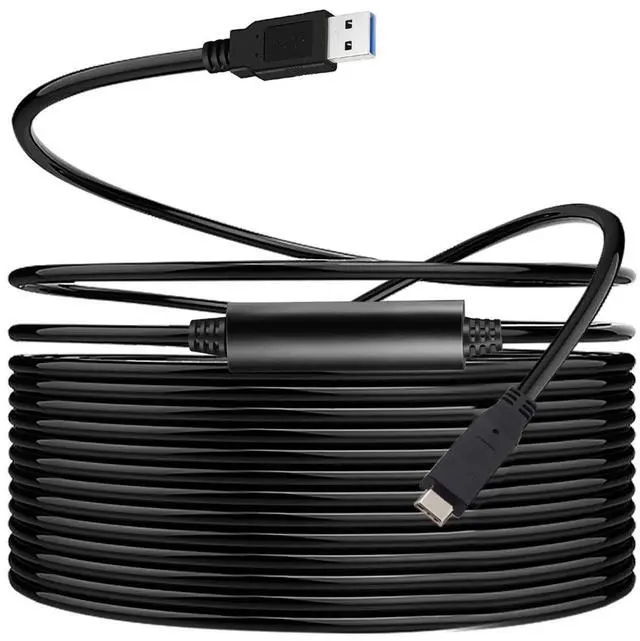 Main image of xiwai 8m USB-C USB 3.1 Type C Male to USB3.0 Type A Male Data GL3523 Repeater Cable for Tablet & Phone & Hard Disk Drive (8.0m)