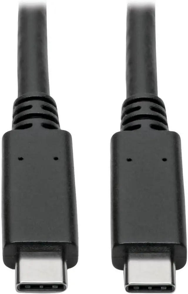 Alt view image 3 of 4 - TRIPP LITE USB C to USB C Cable (M/M), USB 3.1, PD Charging Cable 5A (100W), 10 Gbps, Thunderbolt 3 Cable, USB IF Certified, 3 ft (U420-C03-G2-5A)