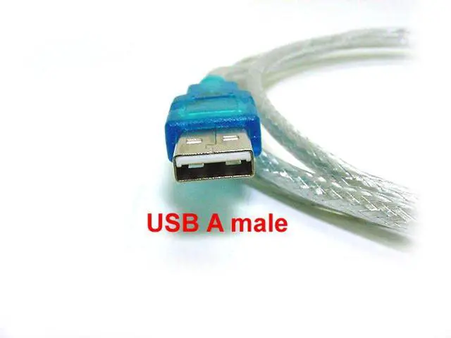 Alt view image 3 of 7 - Monoprice USB 2.0 to RS-232 DB-9 Male and DB-25 Male Serial Converter Cable, 1Mbps Data Transfer Rate, 70 Inch