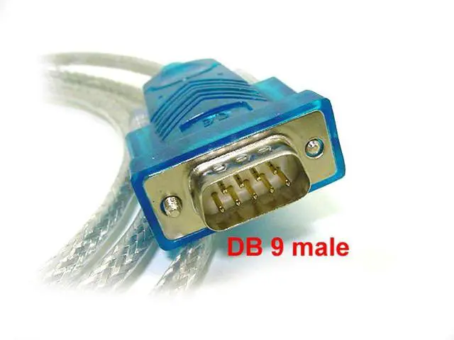 Alt view image 4 of 7 - Monoprice USB 2.0 to RS-232 DB-9 Male and DB-25 Male Serial Converter Cable, 1Mbps Data Transfer Rate, 70 Inch