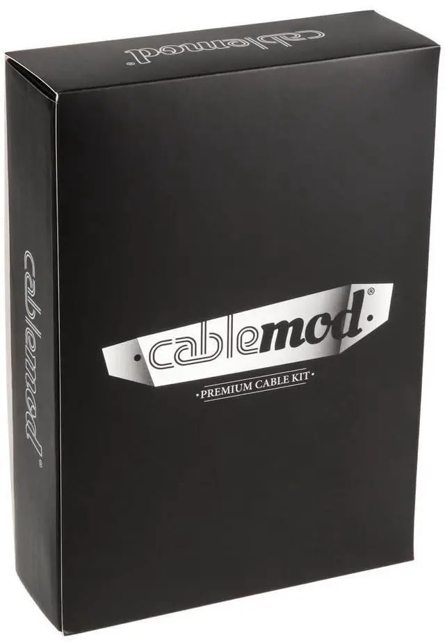 Alt view image 3 of 3 - CableMod C-Series Classic ModMesh Sleeved Cable Kit for Corsair Type 5 RMX Shift (Black)