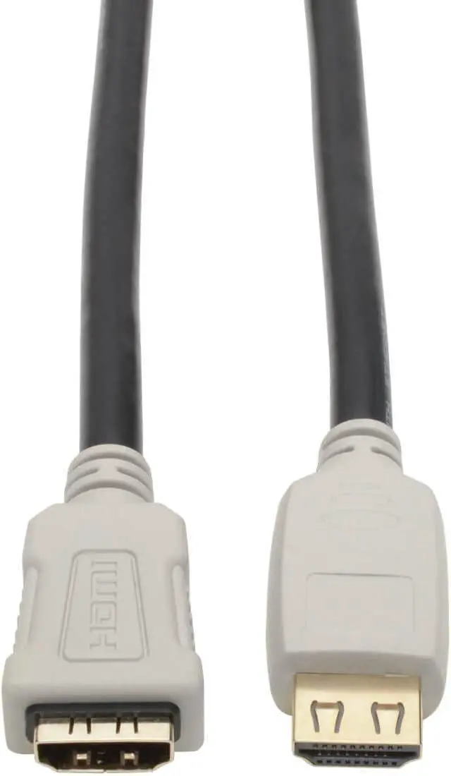 Alt view image 6 of 7 - TRIPP LITE High Speed 4K HDMI 2.0B Extender Cable with Gripping Connectors (M/F), Black, 20 ft. (P569-020-2B-MF)