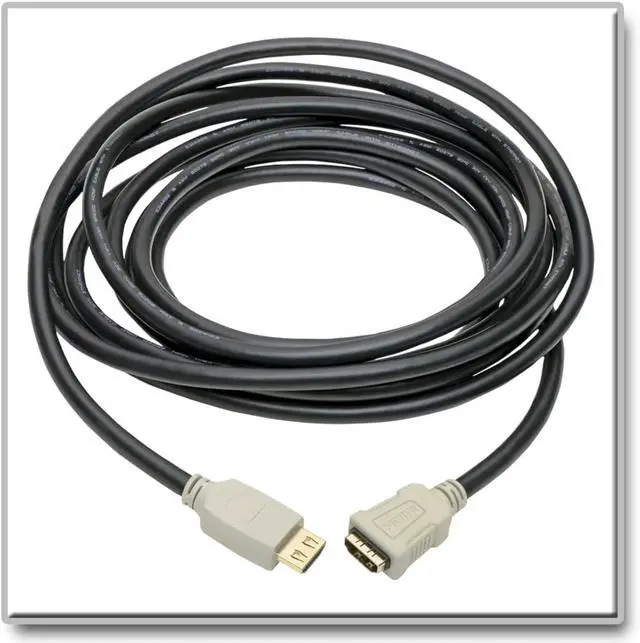 Alt view image 7 of 7 - TRIPP LITE High Speed 4K HDMI 2.0B Extender Cable with Gripping Connectors (M/F), Black, 20 ft. (P569-020-2B-MF)