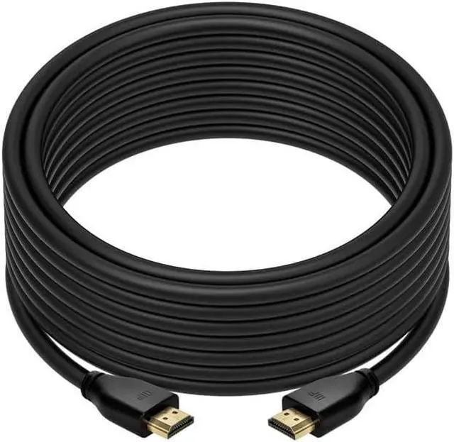 Alt view image 2 of 6 - Monoprice 8K Certified Ultra High Speed HDMI Cable - 8K60Hz 4K120Hz 48Gbps HDR VRR CL2 Rated 25ft Black