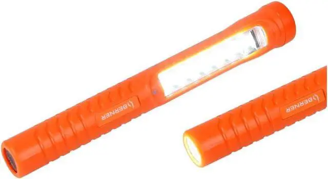 Alt view image 2 of 6 - Berner Pen Light LED 7+1 Micro USB LED Lamp Workshop Lamp
