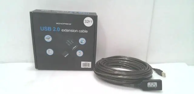Main image of Monoprice 32' USB 2.0 A Male to A Female Active Extension/Repeater Cable (6149)