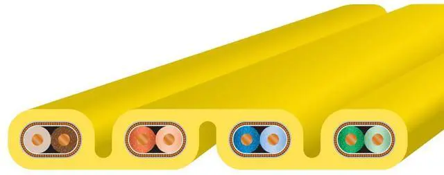 Alt view image 2 of 3 - Wireworld Chroma 10 Twinax Ethernet Cable (7.0 Meters)