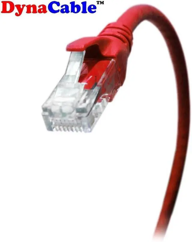 Alt view image 2 of 7 - Heavy Duty Cat6 Ethernet Copper Cable with Snagless RJ45 Connectors | 10 Pack/5FT | 24 AWG 550MHz | UL-Listed | 10 GB Max Speed for Fast Computer Networking | Red