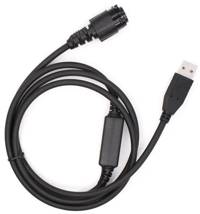 Alt view image 3 of 6 - Replace Motorola HKN6184 Programming Cable,Compatible for Motorola XTL5000 APX6500 APX-7500 XTL2500 XPR4300 XPR 4350 XPR4500 Mobile Radio USB Programming Cable