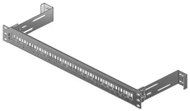 Alt view image 2 of 5 - BELDEN AX103114 24PORT, CAT5E/6; CONNECTOR TYPE:MODULAR PATCH PANEL; PRODUCT RANGE:KEYCONNECT SERIES; NO. OF PORTS:24PORTS; LAN CATEGORY:CAT5E, CAT6; RACK U HEIGHT:1U ROHS COMPLIANT: YES, MODULAR, PAT
