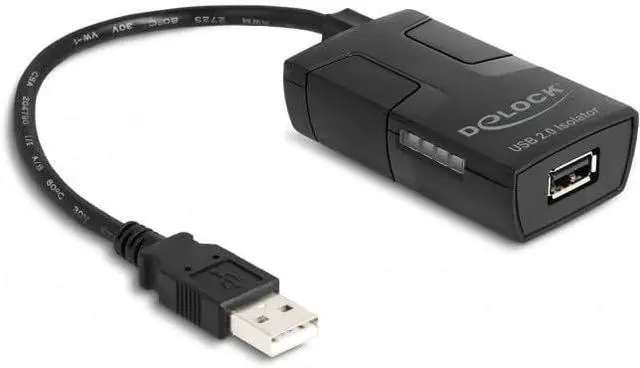 Main image of DeLOCK USB 2.0 Type A Male to Female Isolator 5KV Isolator for Data Lines