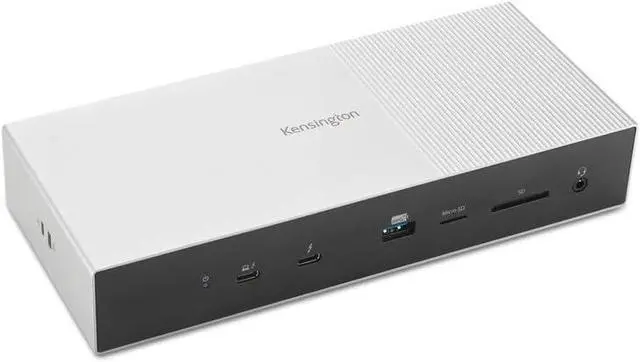 Main image of Kensington SD5000T5 EQ Thunderbolt 5 Docking Station - 80Gbps Data | Triple 4K/Dual 8K Video | 140W PD 3.1 Laptop Charging | 2.5Gbps Ethernet | SD/Micro SD 4.0 | for Windows & macOS (K35202NA)