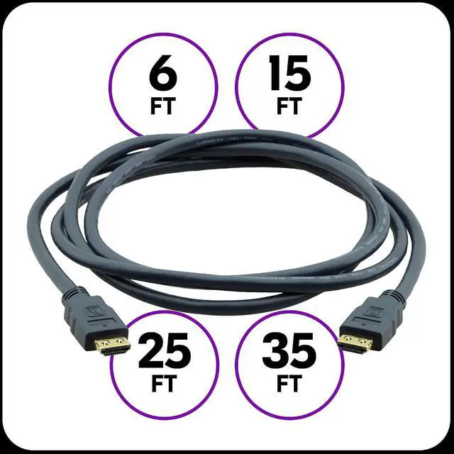 Alt view image 2 of 5 - Kramer Premium High-Speed HDMI Cable HDMI to HDMI, 4K@60Hz, 35 ft (C-HM/HM-35)