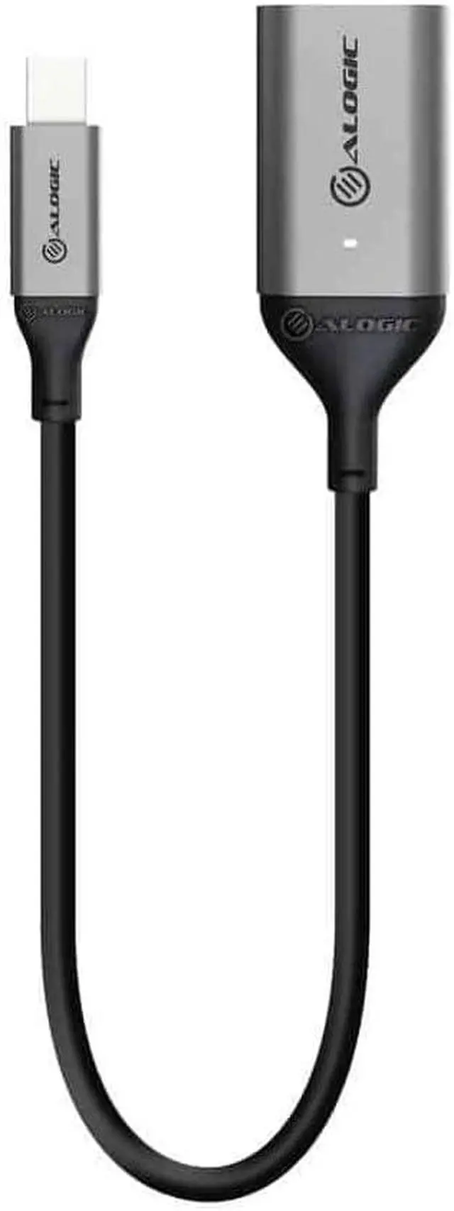 Alt view image 4 of 4 - ALOGIC Ultra Mini DisplayPort 1.4 to HDMI Adapter, Supports 4K@60Hz, Mini DisplayPort Male to HDMI Female Adapter for Monitors, TVs & Projectors- 20cm