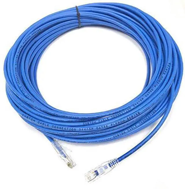 Main image of 150ft Blue Cat5e Plenum Rated Patch Cable