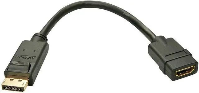 Alt view image 3 of 4 - LINDY 41005 Display Port to HDMI Adapter Cable
