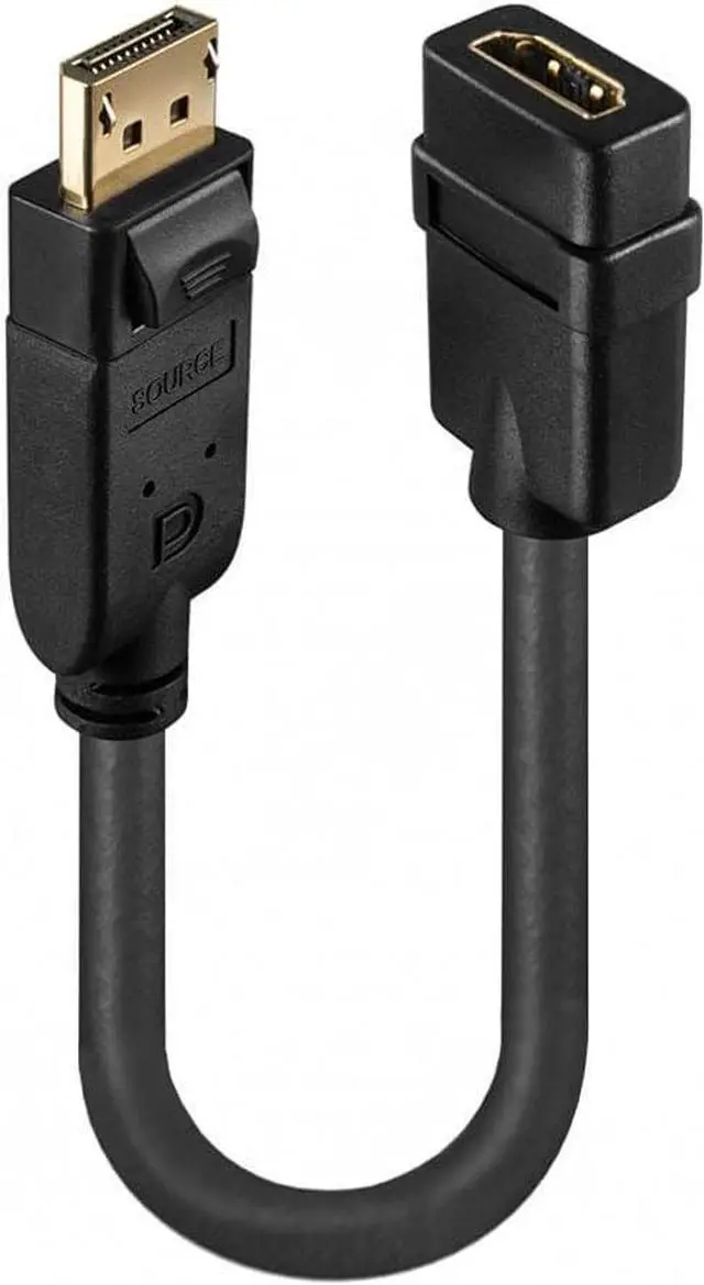 Alt view image 2 of 4 - LINDY 41005 Display Port to HDMI Adapter Cable