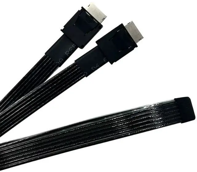 Alt view image 5 of 5 - JMT ADT-K9934A OCuLink SFF-8611 Male-to-Male Cable 64Gbps High-Speed Interface (50CM)