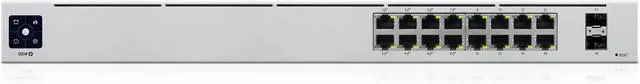 Alt view image 4 of 6 - Ubiquiti USW-16-POE Layer 2 PoE Switch with 8 PoE+ Ports and 2 1G SFP Ports