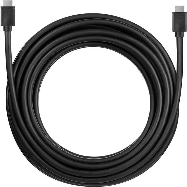 Alt view image 3 of 3 - Insignia - 25' 4K Ultra HD In-Wall HDMI Cable - Black