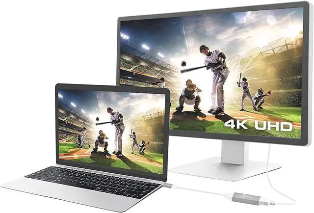 Alt view image 4 of 5 - J5Create JCA153G USB-C to 4K HDMI Adapter